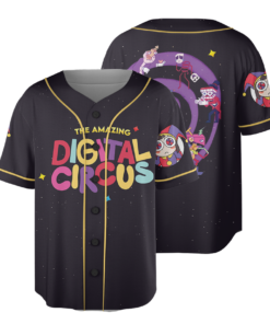 The Amazing Digital Circus Baseball Jersey