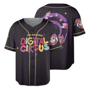 The Amazing Digital Circus Baseball Jersey