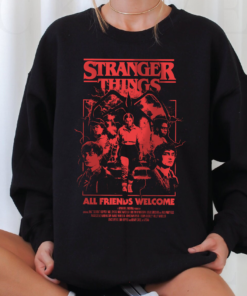Stranger Things Demogorgon Shirt, Holiday Edition with Christmas Sweatshirt