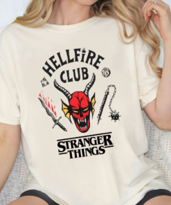 Eddie Halloween Distressed Tee, Hellfire Shirt