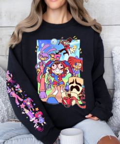 The Amazing Digital Circus Sweatshirt/Hoodie, Funny Circus Characters Tshirt, Anime Tshirts