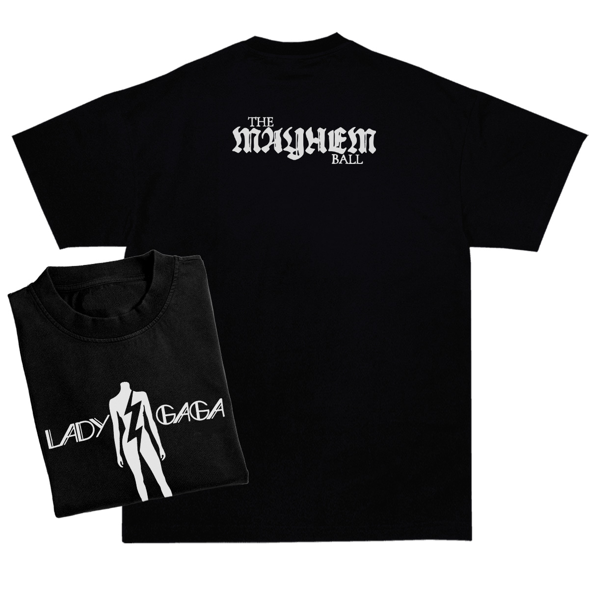 Lady Gaga Mannequin Lightning T-Shirt