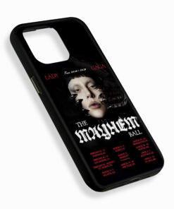 Alternative view of The Mayhem Ball Official Tour Dates Case - Gothic Lady Gaga Cover
