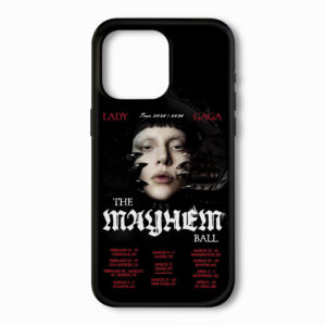 The Mayhem Ball Official Tour Dates Case - Gothic Lady Gaga Cover