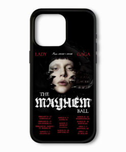 The Mayhem Ball Official Tour Dates Case - Gothic Lady Gaga Cover