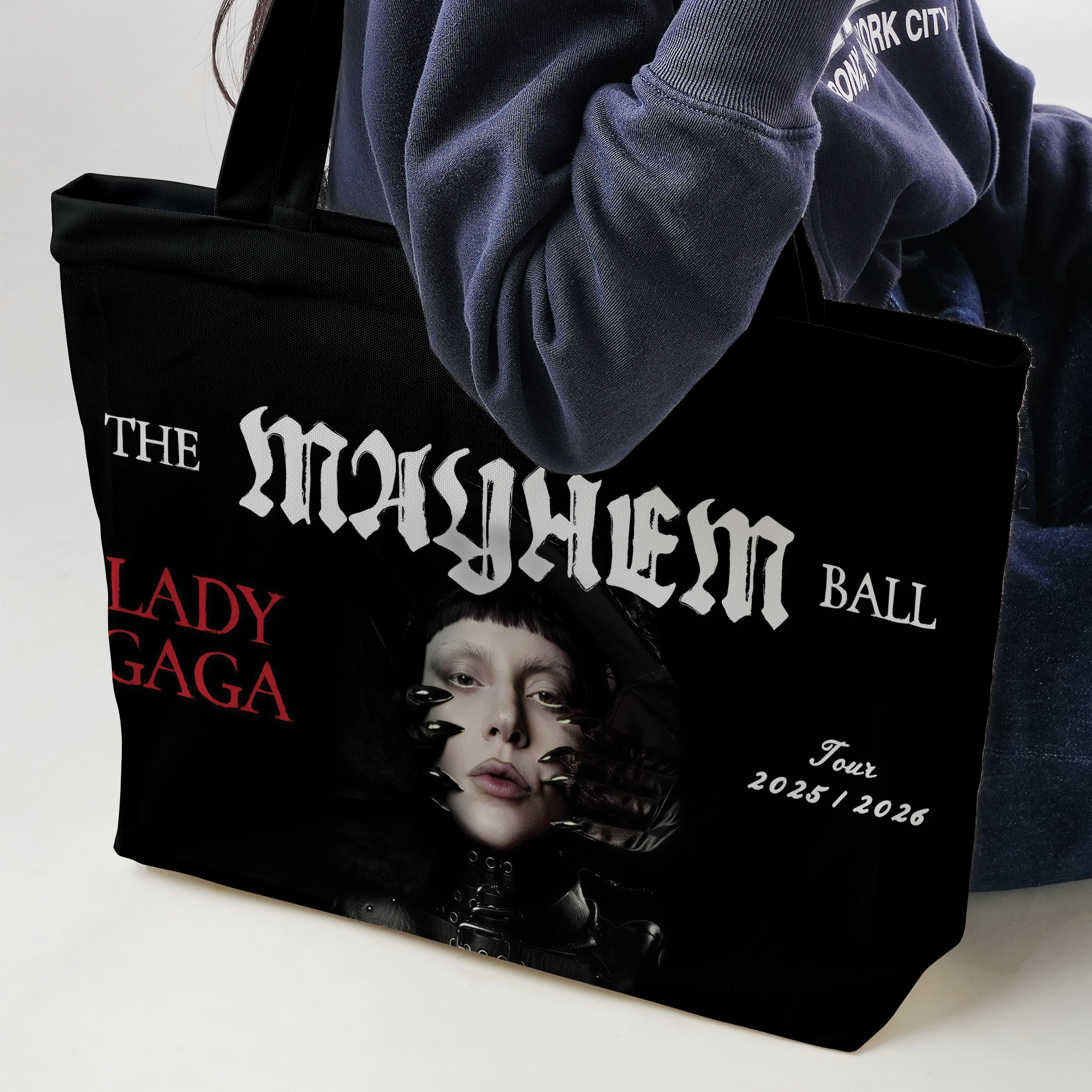 Tote Bag Bad Romance Divas Collection, Queer Artwork, Lady Gaga