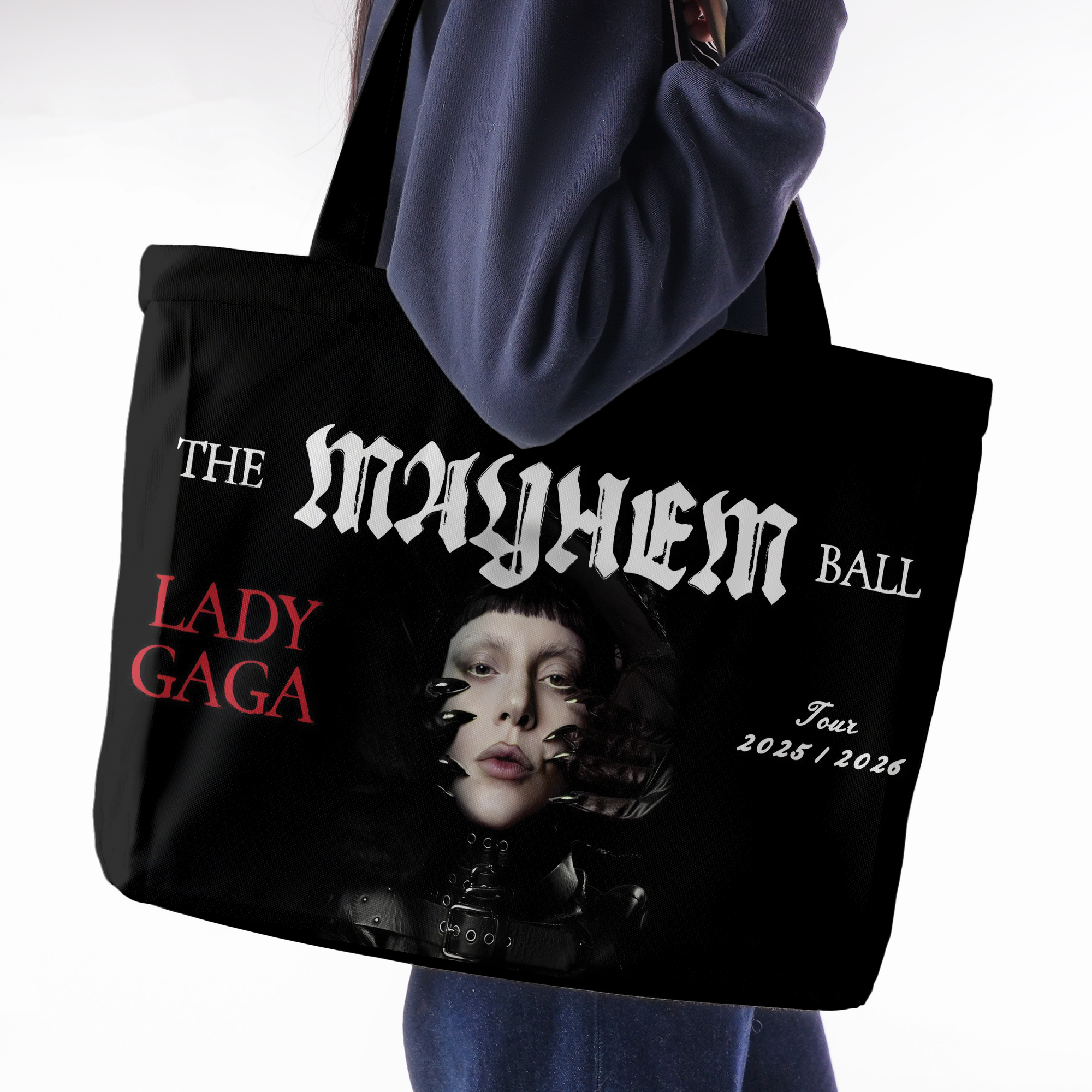 Tote Bag Bad Romance Divas Collection, Queer Artwork, Lady Gaga - Image 4