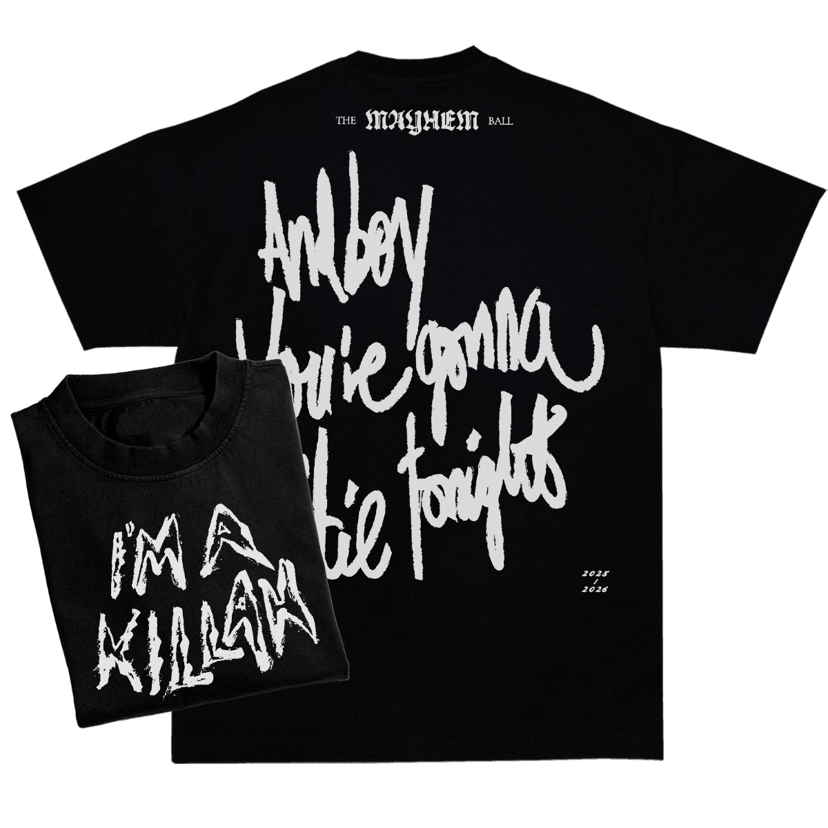 The MAYHEM Ball Tour 2025 2026 T-Shirt, Lady Gaga Singer Graphic Tshirts, Fashion Short Sleeve Summer Sweatshirt, Cotton Women Tees - Image 3