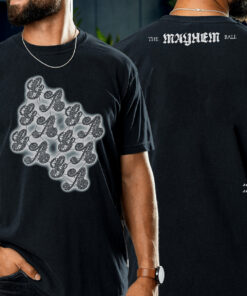 Mayhem Ball Lace Design T-Shirt: Unisex Bella Canvas Little Monster Tee