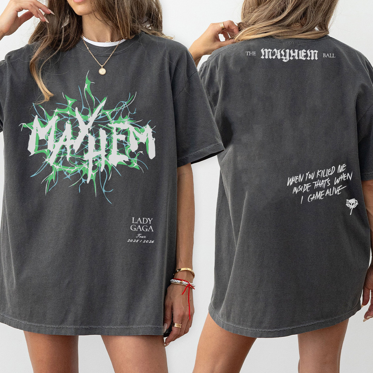 Lady Gaga MAYHEM Tour T-shirt - Image 3