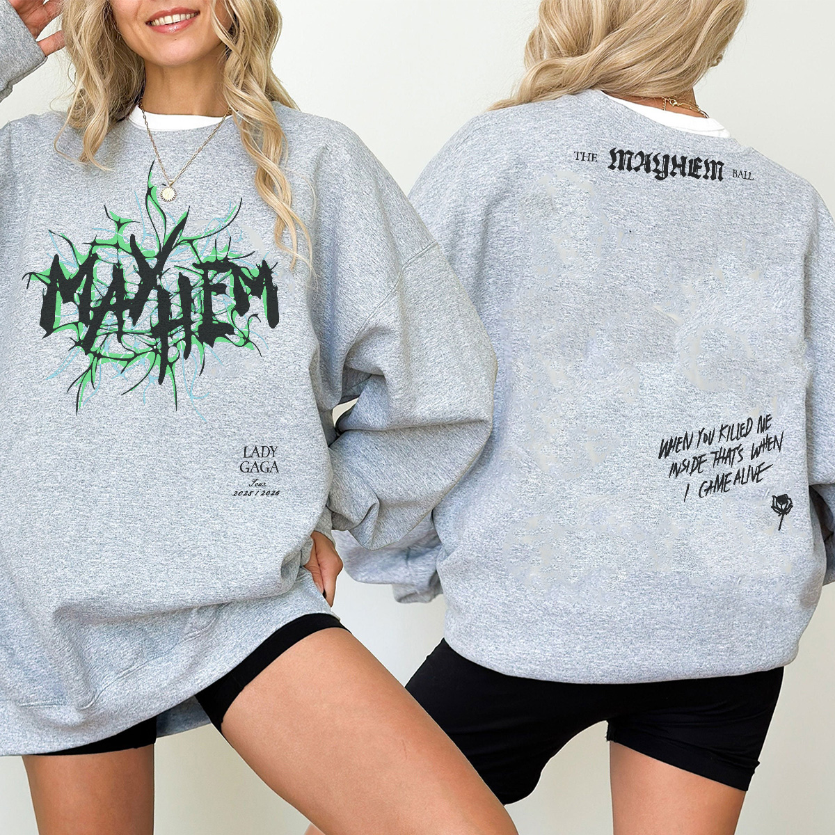 Lady Gaga MAYHEM Tour T-shirt - Image 4