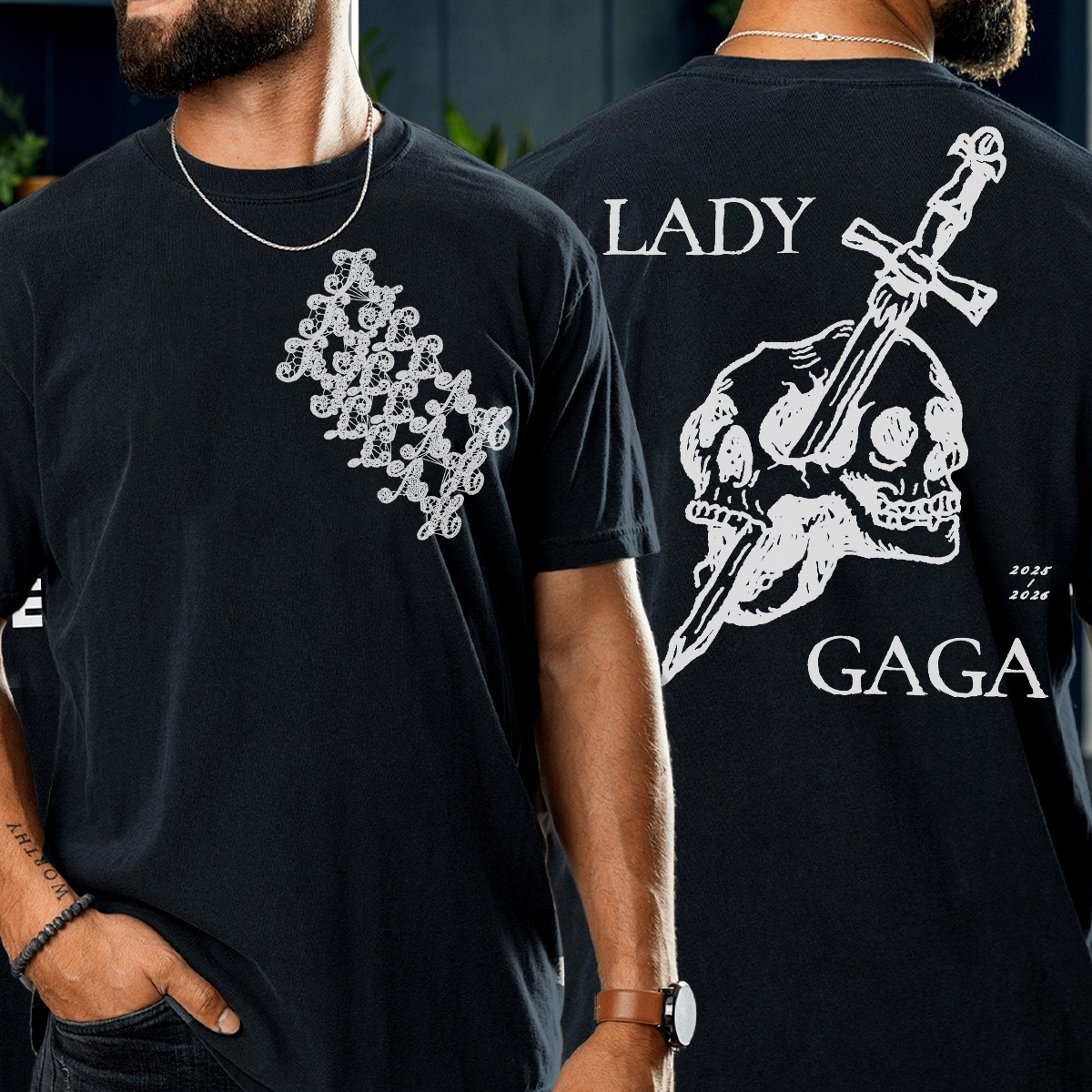 Lady Gaga The Mayhem Tour 2026 T - Shirt