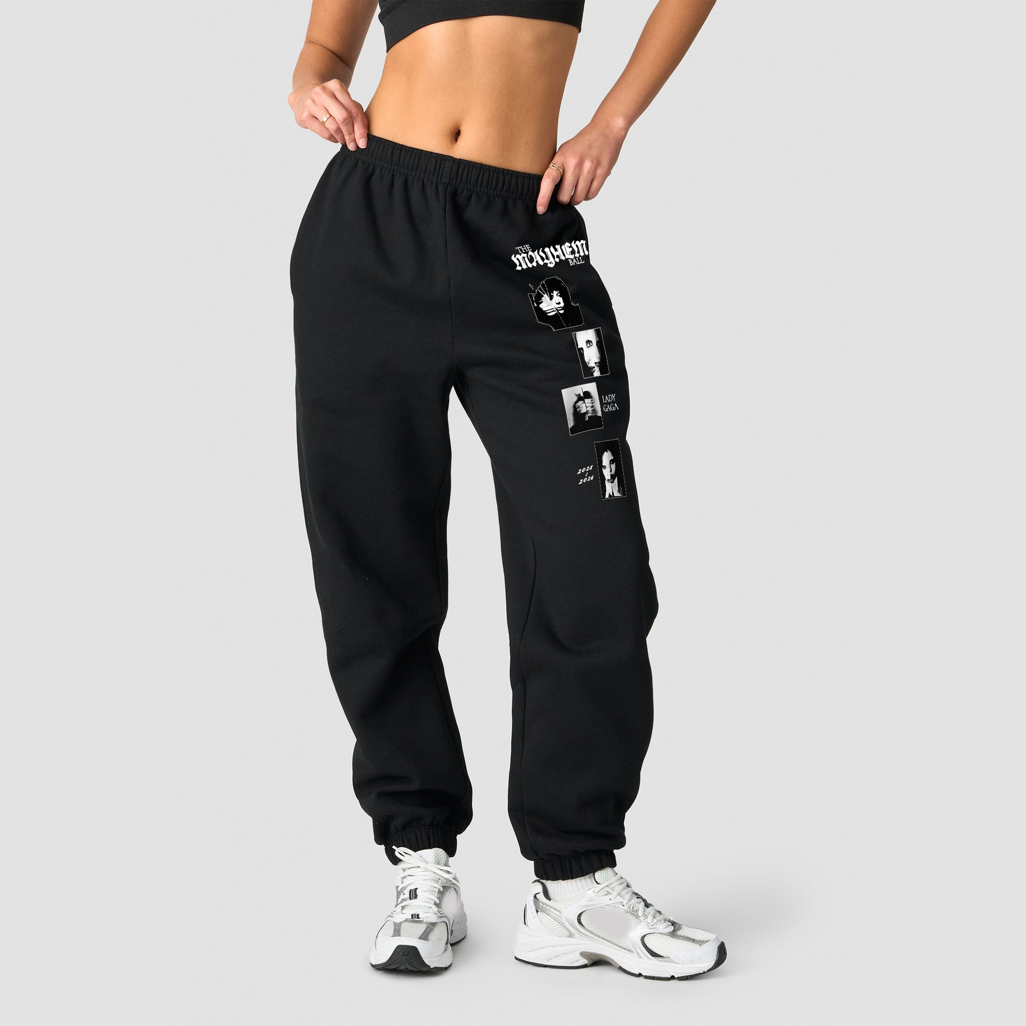 Lady Gaga The Mayhem Ball Joggers - Photo Strip Graphic Edition - Image 4