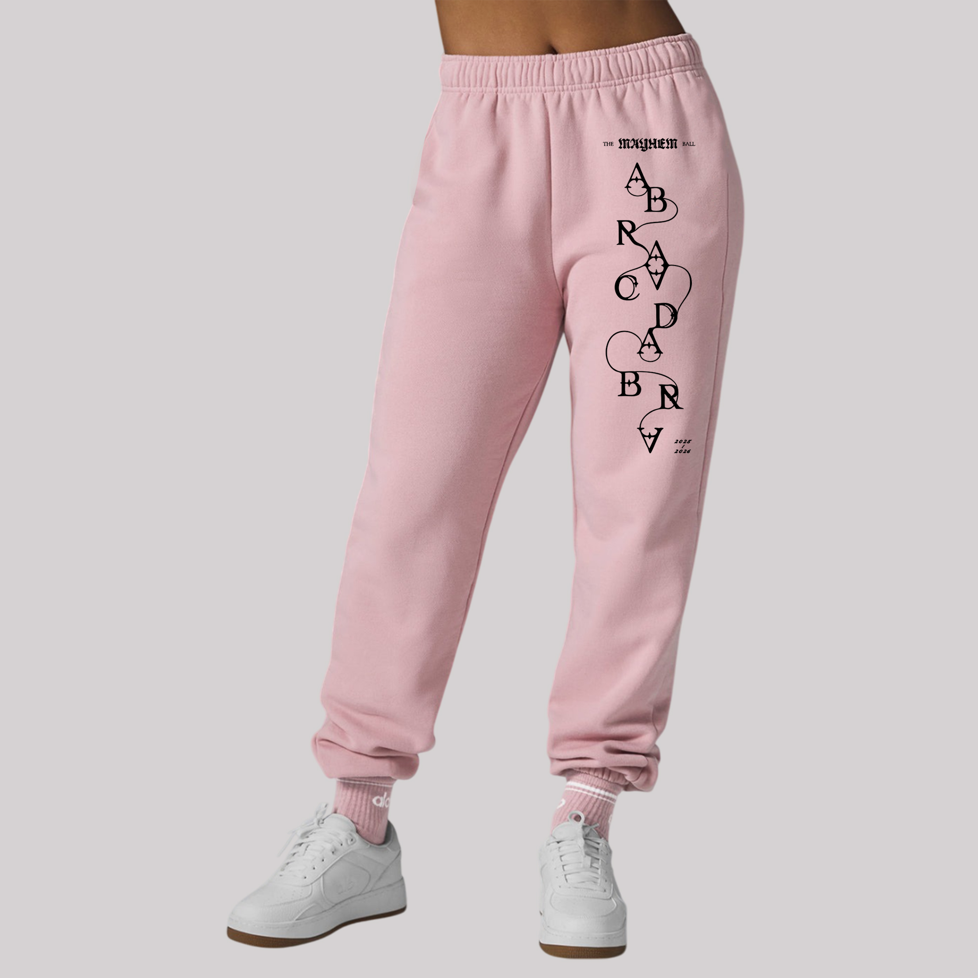 Abracadabra Graphic Track Pants, Lady Gaga Sweatpants - Image 4