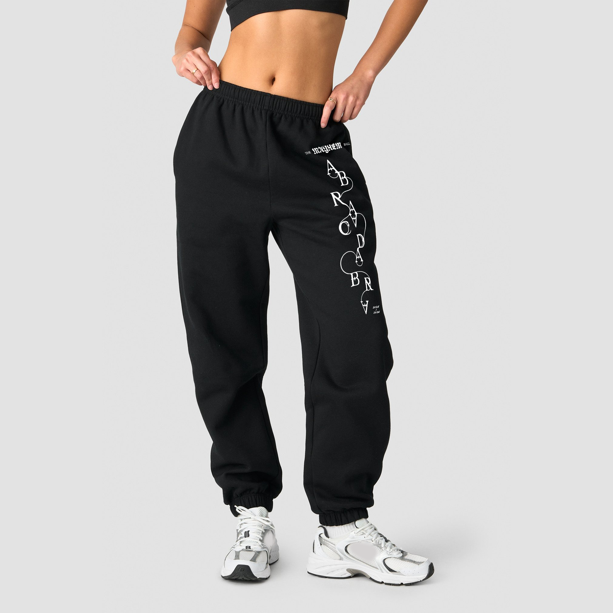 Abracadabra Graphic Track Pants, Lady Gaga Sweatpants - Image 2