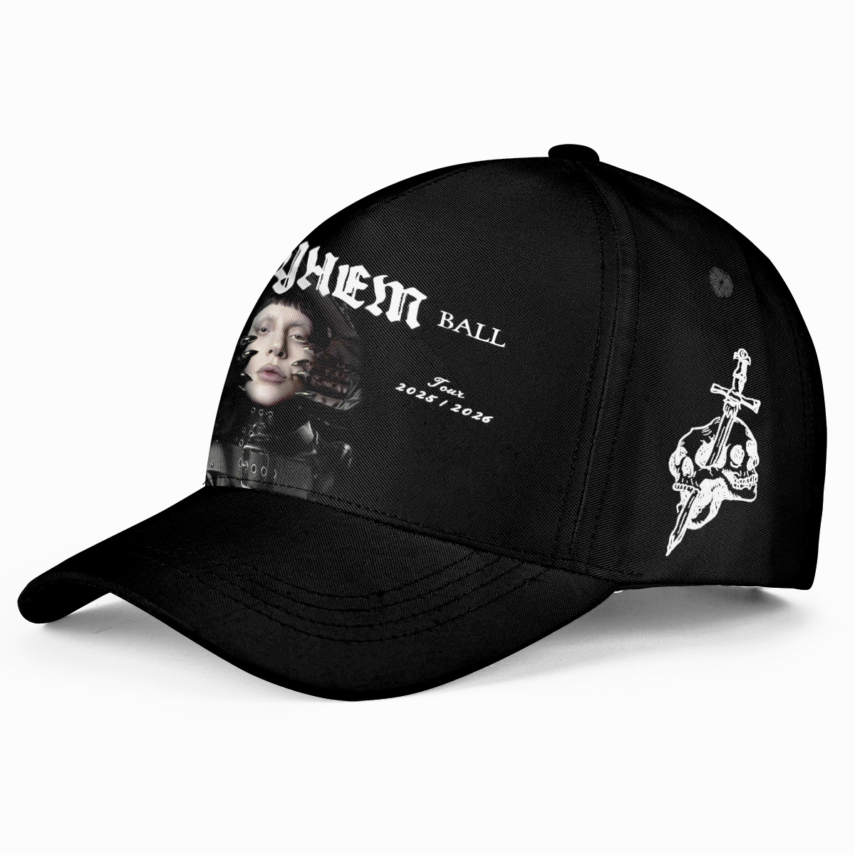 Lady Gaga The Mayhem Ball Tour 2025/2026 Baseball Cap - Image 3