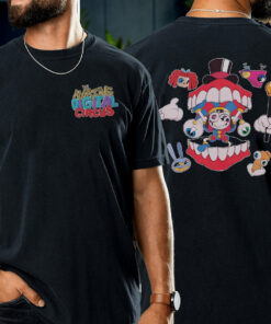 Amazing Digital Circus Tshirt, Circus Characters Pomni and Friends Hoodie, Circus Theme Sweatshirt