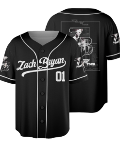 Zach Bryan With Heaven On Tour 2026 Baseball Jersey
