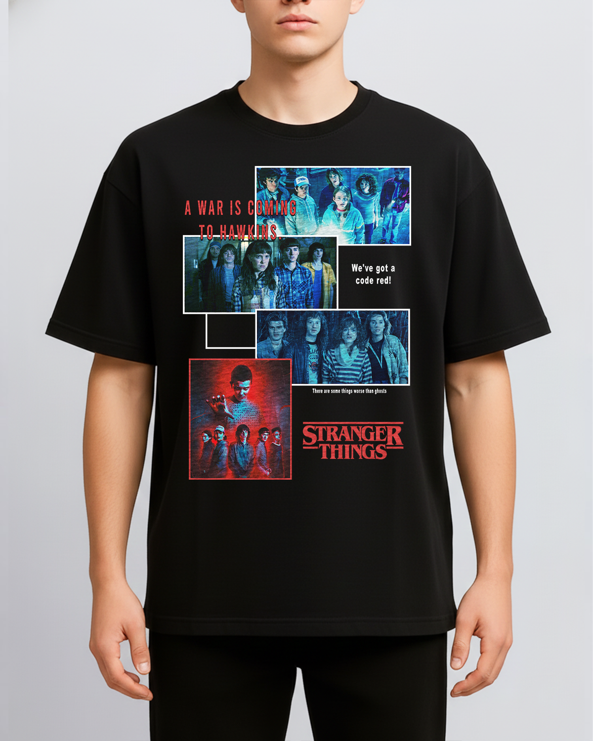 Stranger Things All Characters T-Shirt, TV Series Shirt, The Upside Down Sweatshirt - Image 2