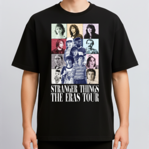 Alternative view of Stranger Things All Characters T-Shirt, The Upside Down Hoodie/ Sweatshirt