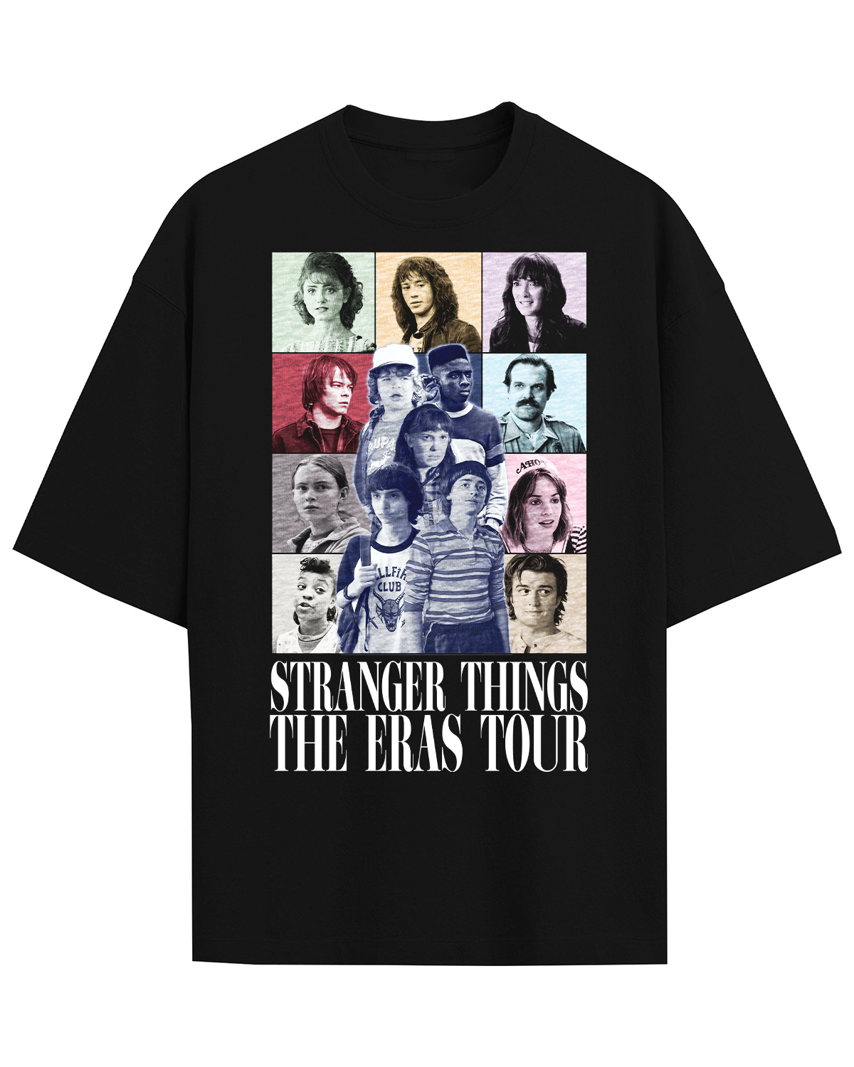Stranger Things All Characters T-Shirt, The Upside Down Hoodie/ Sweatshirt