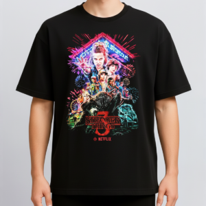 Alternative view of Stranger Things Season 3 T-Shirt, TV Series Shirt, The Upside Down Sweatshirt, Stranger Characters All Team Shirt