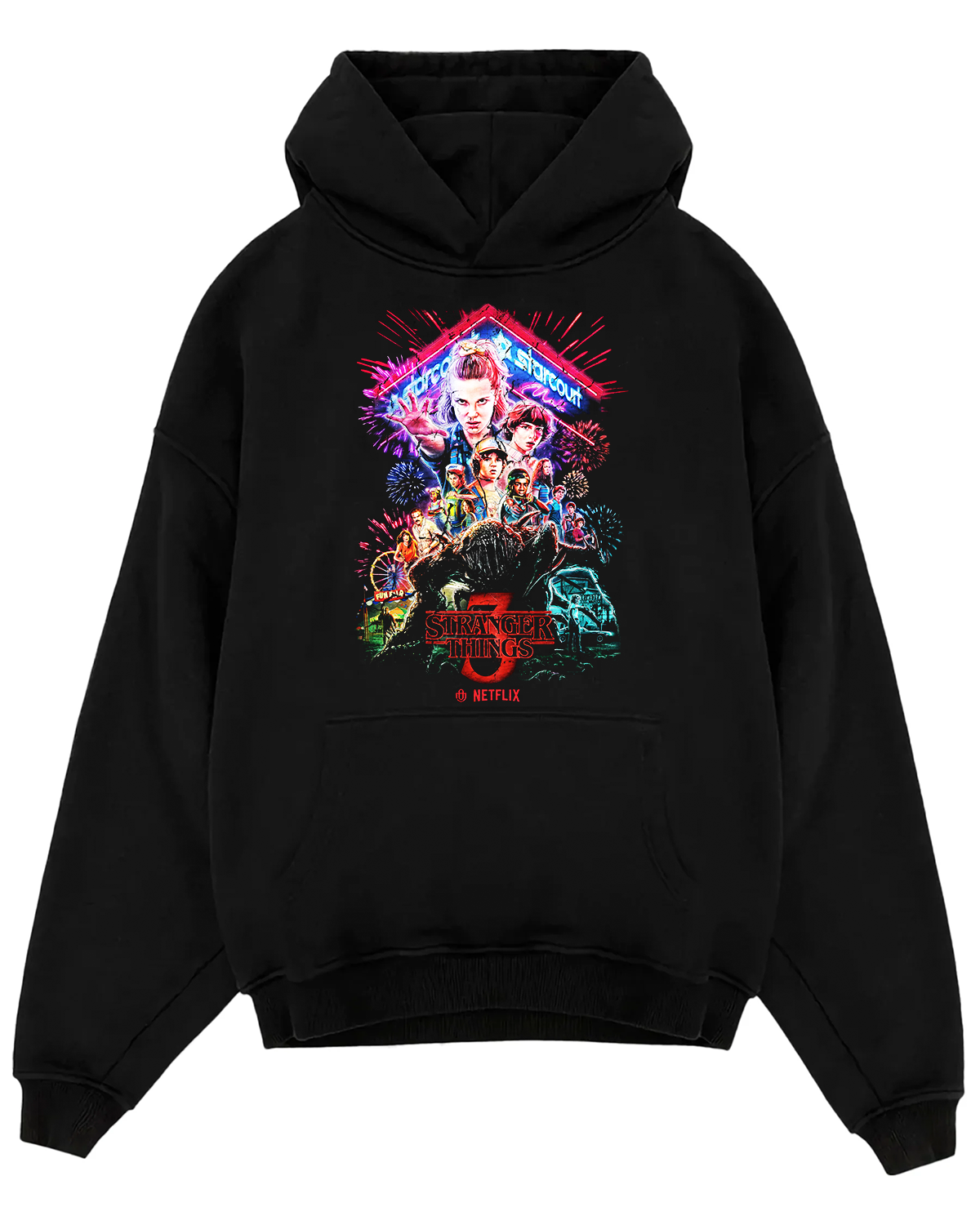 Stranger Things Season 3 T-Shirt, TV Series Shirt, The Upside Down Sweatshirt, Stranger Characters All Team Shirt - Image 3