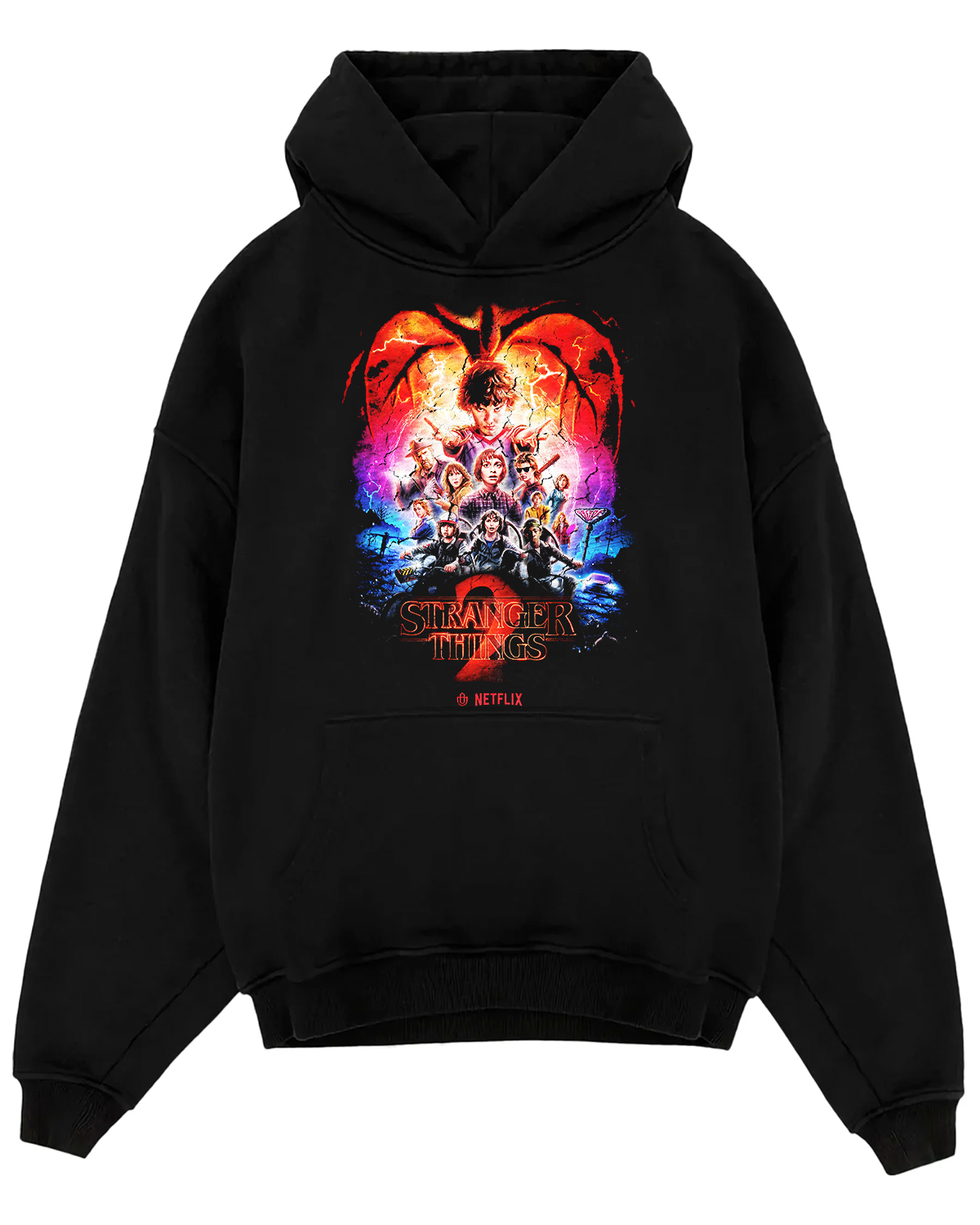 Stranger Things Season 2 Short Sleeve T-Shirt, Sweatshirt, Hoodie - Image 2