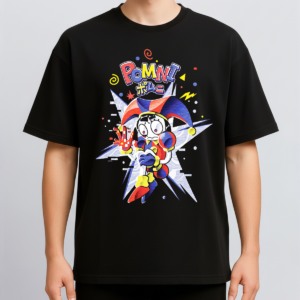 Alternative view of Amazing Digital Circus Tshirt, Circus Characters Pomni and Friends Hoodie, Circus Theme Sweatshirt