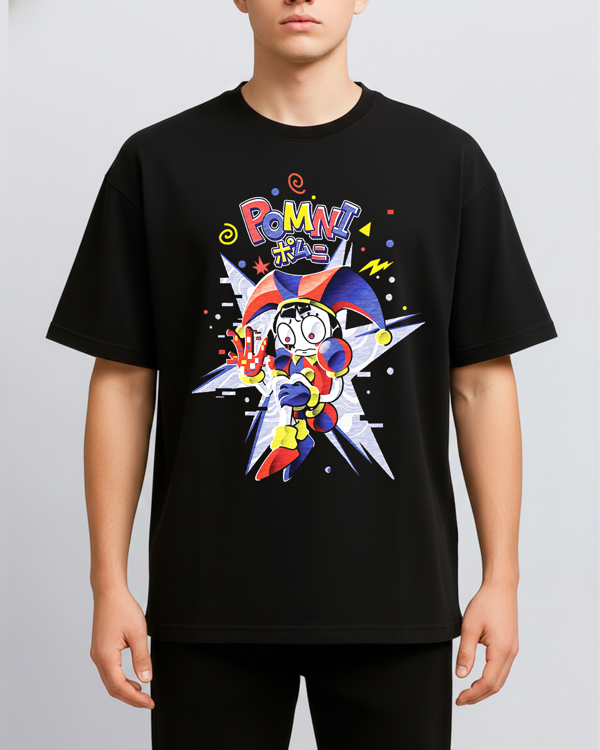 Amazing Digital Circus Tshirt, Circus Characters Pomni and Friends Hoodie, Circus Theme Sweatshirt - Image 2
