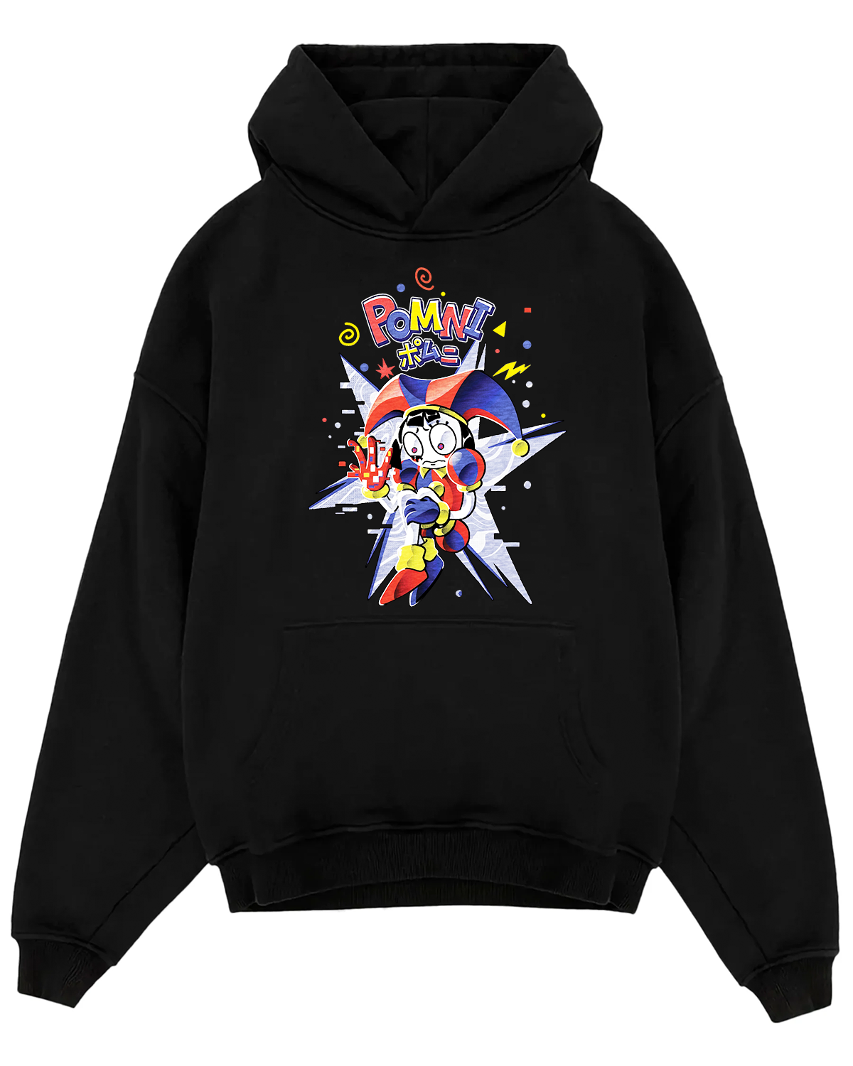 Amazing Digital Circus Tshirt, Circus Characters Pomni and Friends Hoodie, Circus Theme Sweatshirt - Image 3