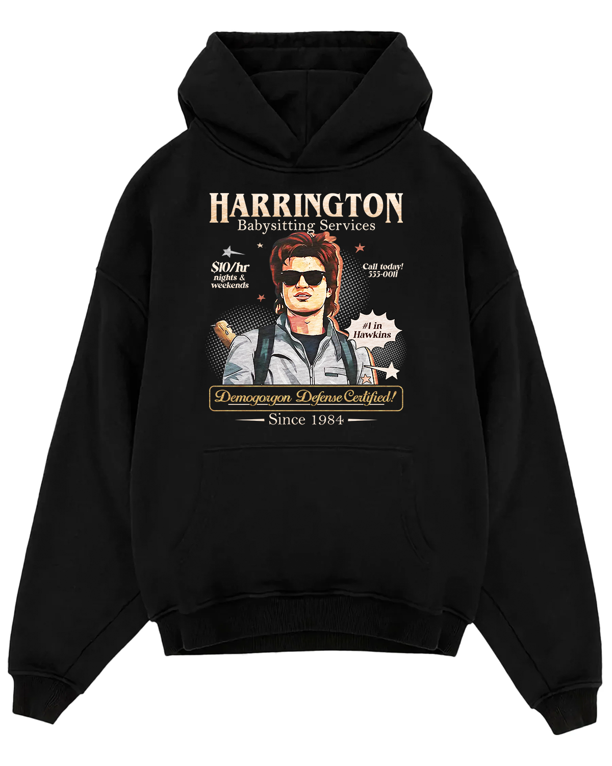 Babysitter Harrington Steve Shirt, Mom Of The Year St5 Stranger Movie Sweatshirt/ Hoodie - Image 3
