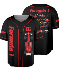 Formula Racing Cars Baseball Jersey,F1 2026 Season Jersey