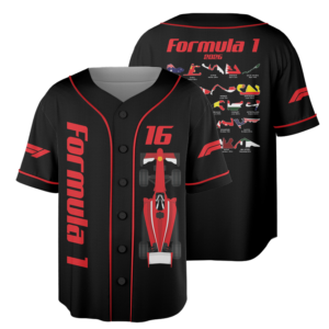 Formula Racing Cars Baseball Jersey,F1 2026 Season Jersey