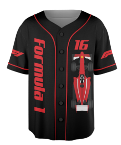 Alternative view of Formula Racing Cars Baseball Jersey,F1 2026 Season Jersey