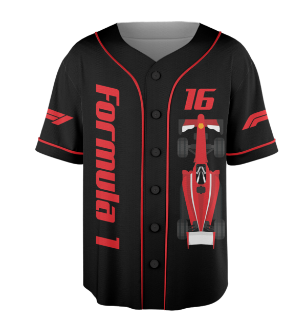 Alternative view of Formula Racing Cars Baseball Jersey,F1 2026 Season Jersey