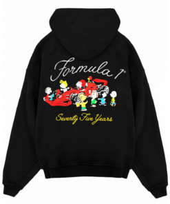 Alternative view of F1 x Snoopy Peanuts Pit Crew Hooded Sweatshirt
