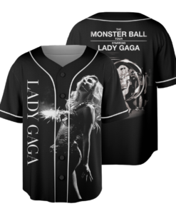 Lady Gaga The Mayhem Baseball Jersey, Graphic Lady Gaga Fan Shirt, Lady Gaga Merch, Lady Gaga Mayhem Album Jersey
