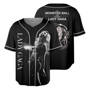 Lady Gaga The Mayhem Baseball Jersey, Graphic Lady Gaga Fan Shirt, Lady Gaga Merch, Lady Gaga Mayhem Album Jersey