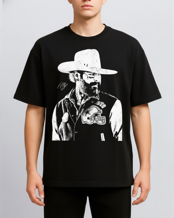 Alternative view of Post Malone Cowboy Vintage Shirt/ Sweatshirt/ Hoodie