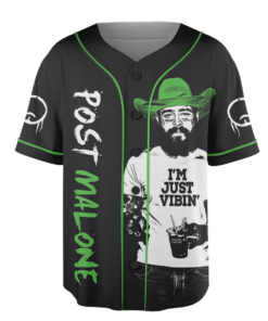 Alternative view of Post Jersey, Country Music Festival Shirt, Had Some Help, Post Malone Basaball Jersey, Rap Concert Tour Tee