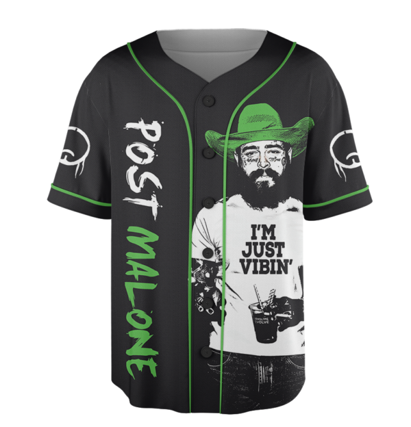 Alternative view of Post Jersey, Country Music Festival Shirt, Had Some Help, Post Malone Basaball Jersey, Rap Concert Tour Tee