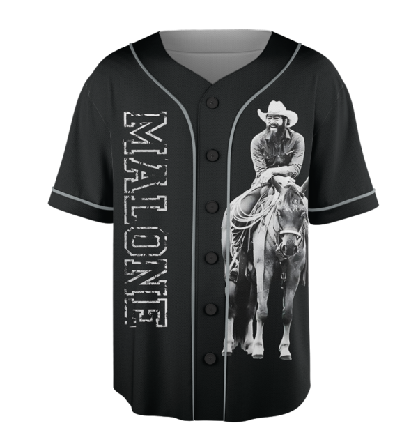 Alternative view of Cowboy Post Shirt, Country Sweat, F1 Trillion Tour Jersey, Post Malone Baseball Jersey, Festival Sweat,Posty 2026 Tee