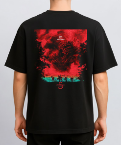 Alternative view of Stranger Things Season 5 T-Shirt, TV Series Shirt, The Upside Down Sweatshirt, Stranger Characters All Team Shirt