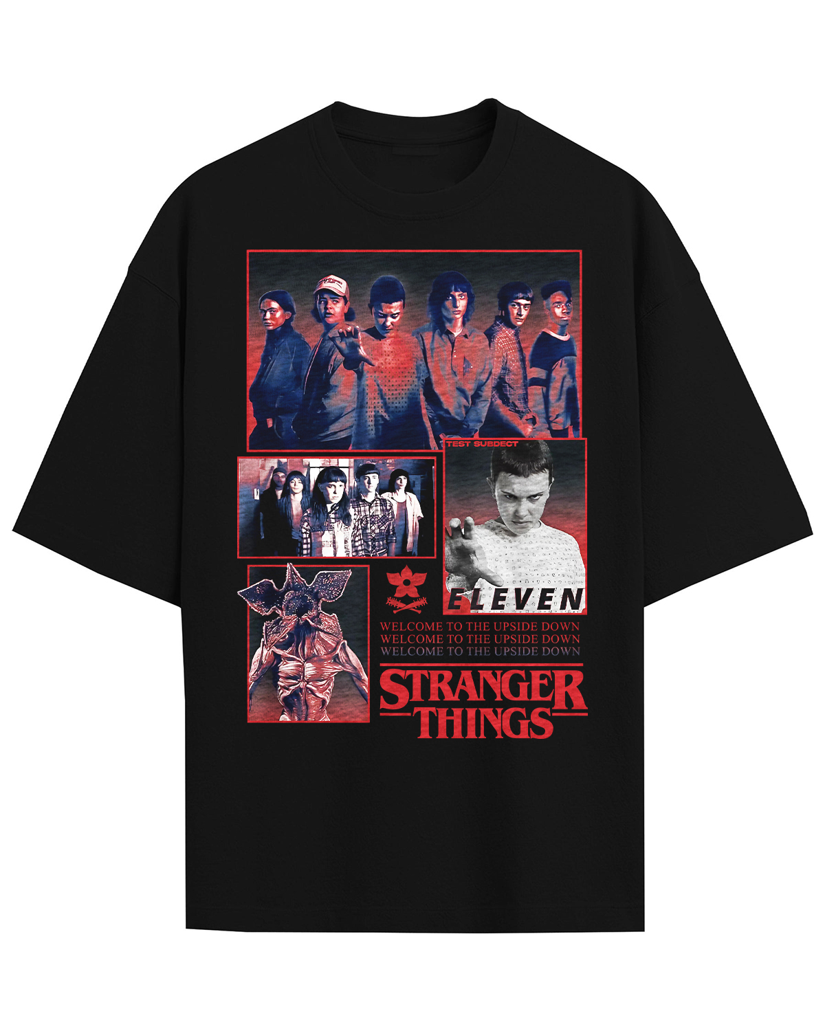 Vintage Stranger Things All Characters T-Shirt, The Upside Down Hoodie/ Sweatshirt