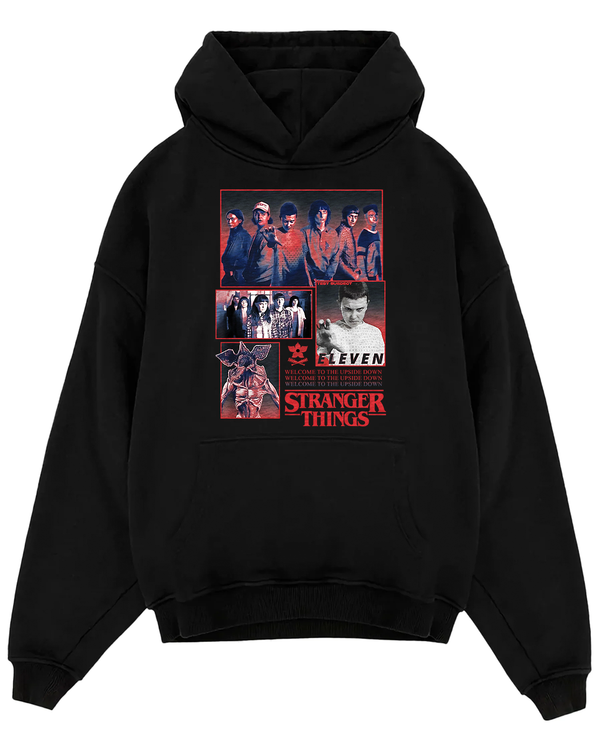Vintage Stranger Things All Characters T-Shirt, The Upside Down Hoodie/ Sweatshirt - Image 3