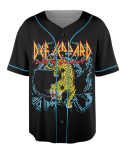 Alternative view of Vintage 90s DEFF LEPPARD Hysteria '88 Baseball Jersey