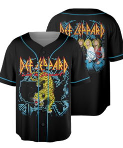 Vintage 90s DEFF LEPPARD Hysteria '88 Baseball Jersey