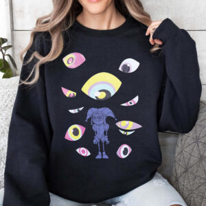 Alternative view of The Amazing Digital Circus Eyes Glow-In-The-Dark T-Shirt