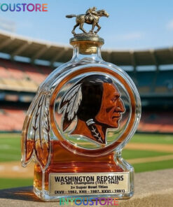 Washington Redskins 2 NFL Champions 3 Super Bowl Bottle